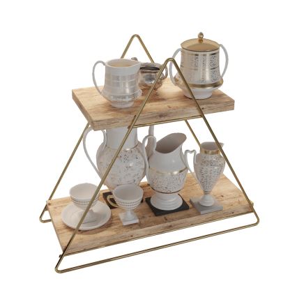 Polcrendező 35x40 cm arany