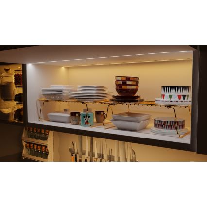 Polcrendező 42x19 cm arany