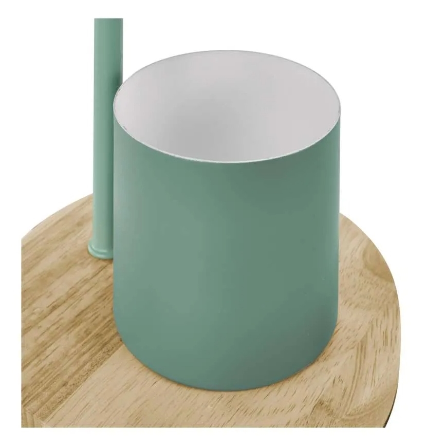 POPPY asztali lámpa 1xE27/25W/230V zöld