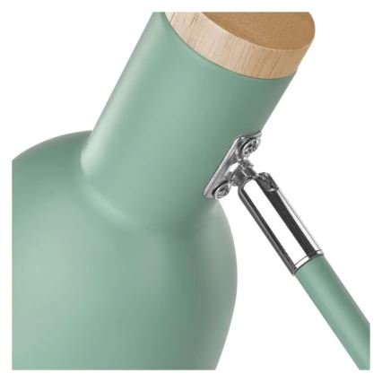 POPPY asztali lámpa 1xE27/25W/230V zöld