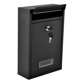 Postaláda 21,7x32 cm fekete