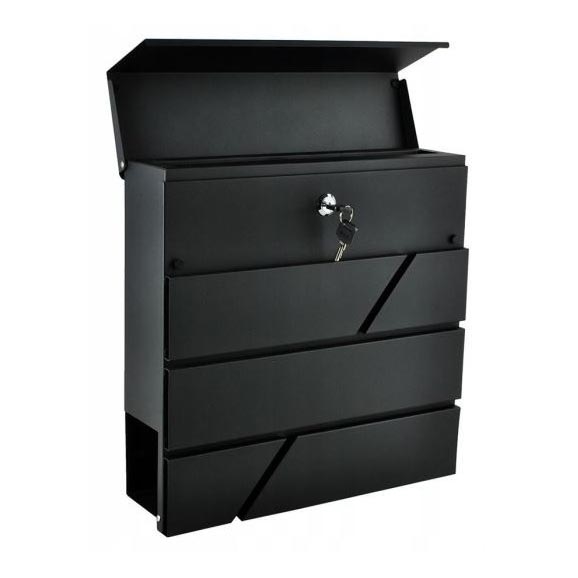 Postaláda 36,7x37 cm antracit