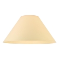 Pótlámpabúra E14 asztali lámpához 21x11 cm sárga