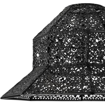 Pótlámpabúra SAMIRA E27 átmérő 33 cm fekete