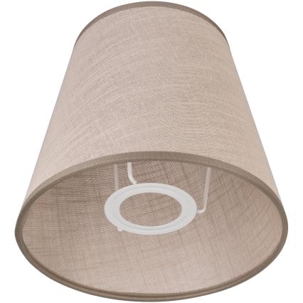 Pótló lámpabúra LORENZO E27, átmérő 16 cm, bézs