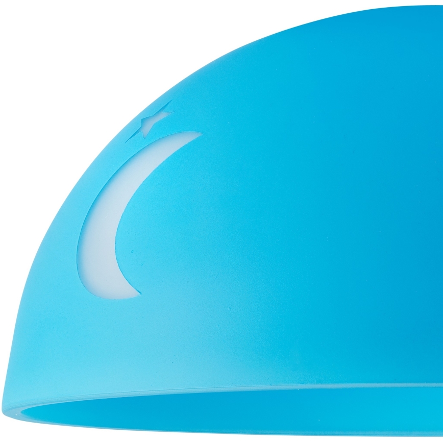 Pótló üveg a DAY & NIGHT E27 csillárhoz, 30 cm átmérő, kék