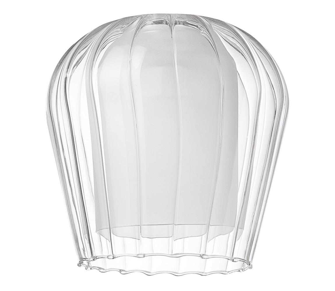 Pótló üveg PAULA E27, átmérő 10 cm Glass 129