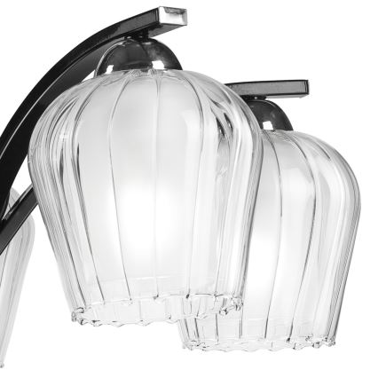 Pótló üveg a PAULA E27 csillárhoz, átmérő 10 cm