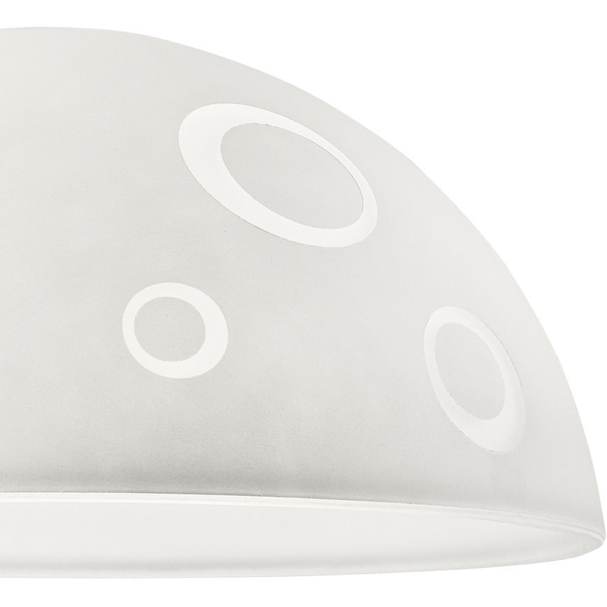 Pótló üveg a SFERA E27 csillárhoz 140x300 mm fehér