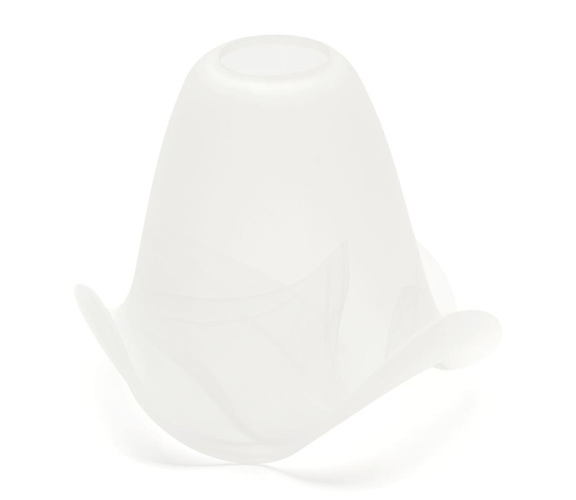 Orion Pótló üveg SISI E14 csillárhoz, 13 cm átmérő, fehér Glas 7