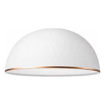 Pótüveg RETRO, ANTICO E27 csillárhoz, átmérő 30 cm, fehér/bronz