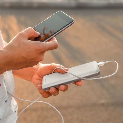 Power Bank Power Delivery 10000mAh/22,5W/5V fehér