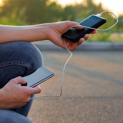 Power Bank Power Delivery 10000mAh/22,5W/5V fekete