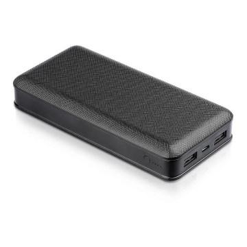 Power bank 20000mAh/5V fekete