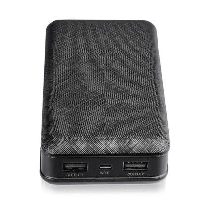 Power bank 20000mAh/5V fekete