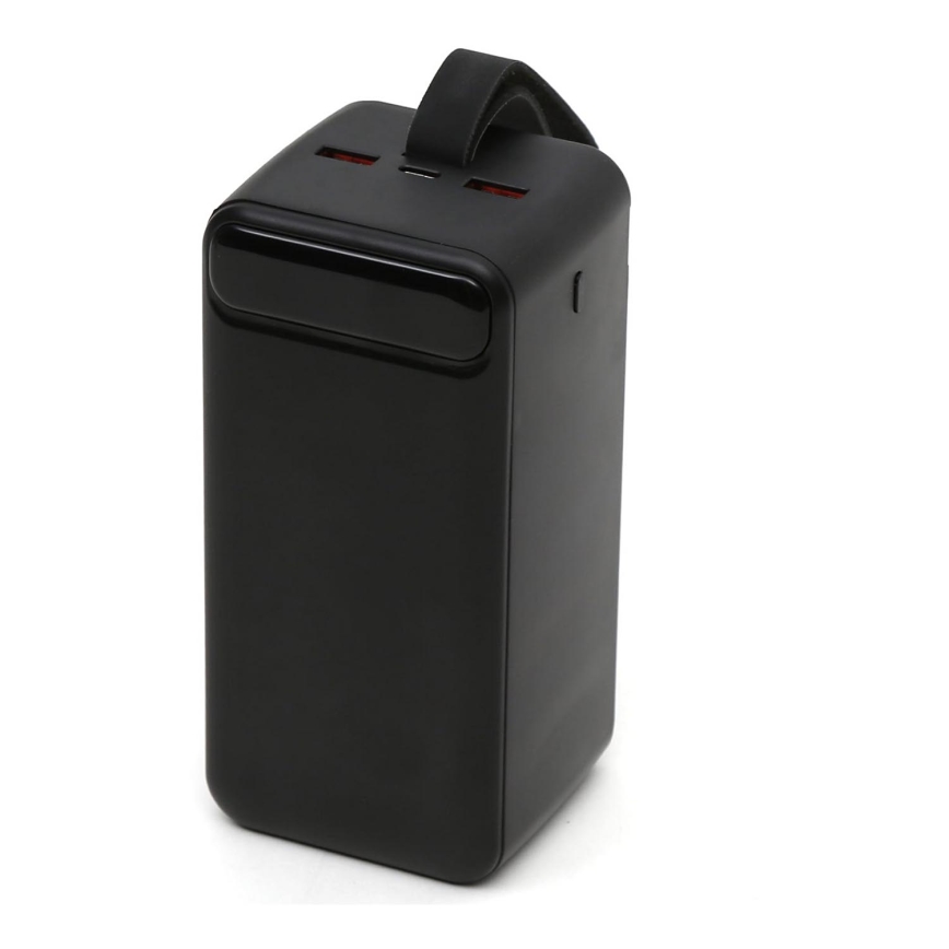 Power Bank Power Delivery 50000 mAh/20W/3,7V fekete