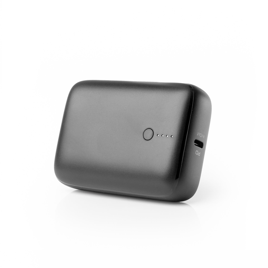 Power Bank Power Delivery Compact 10000 mAh/22,5W/3,7V fekete