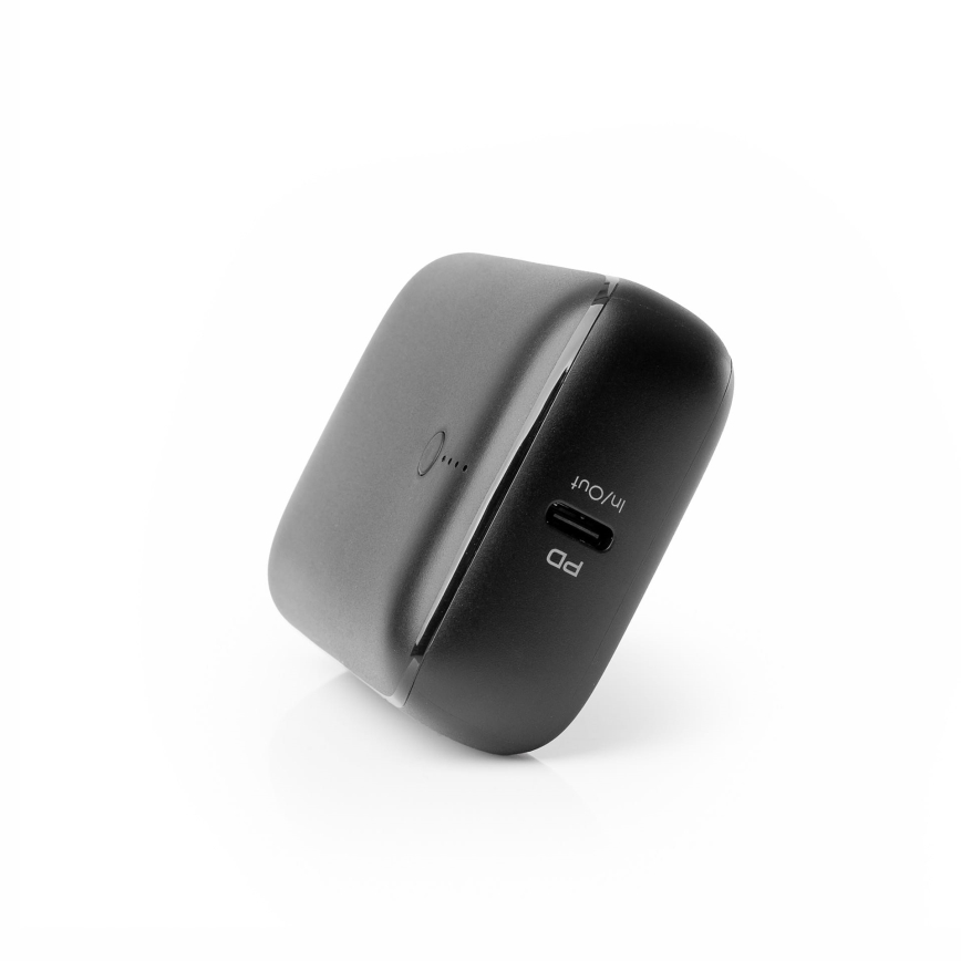 Power Bank Power Delivery Compact 10000 mAh/22,5W/3,7V fekete