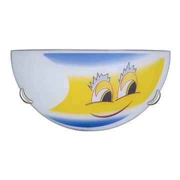 PREZENT 1330 - FACE gyerek fali/mennyezeti lámpa 1xE27/60W