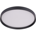 Prezent 17317 - LED dimmelhető mennyezeti lámpatest MAYSA LED/72W/230V 3000/4000/6000K átm. 77 cm fekete
