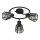 Prezent 27518 - spotlámpa PONTEO 3xE27/40W/230V fekete