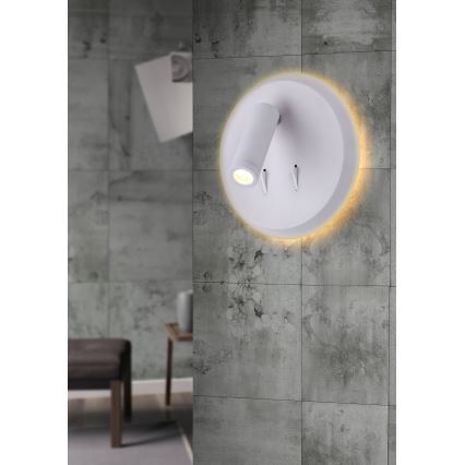 Prezent 32318 - MALEO LED fali lámpa, 3 W, 230 V