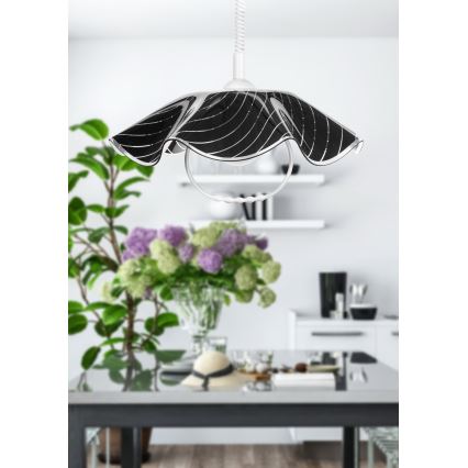 Prezent 41 - Lehúzható csillár LYRA GLASS 1xE27/60W/230V