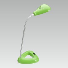 PREZENT 63102 - FLIPP LED-es irodai lámpa 1xSMD LED/4,68W zöld
