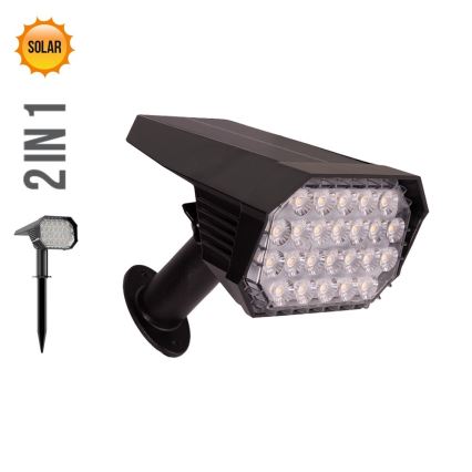 Prezent 65285 - LED Napelemes lámpa 2in1 FOLD LED/4,8W/3,7V IP65 1200 mAh