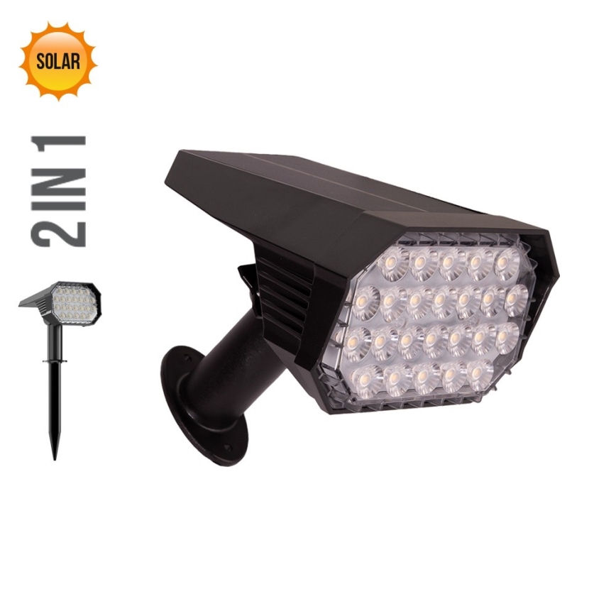 Prezent 65285 - LED Napelemes lámpa 2in1 FOLD LED/4,8W/3,7V IP65 1200 mAh