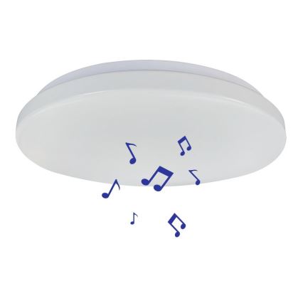 Prezent 70013 - LED RGB Dimmelhető mennyezeti lámpa hangszóróval BLISS LED/50W/230V 3000-6500K + távirányítás
