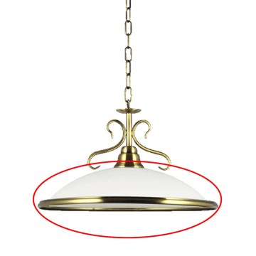 Prezent 75351 - Csereüveg a VIOLA E27 csillárhoz