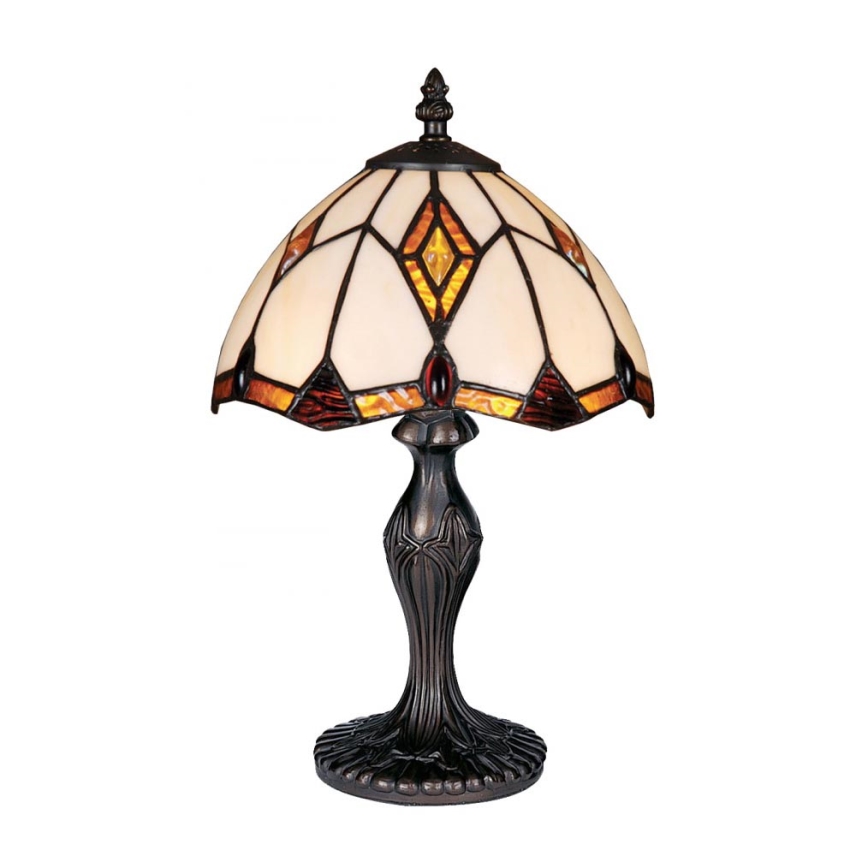 PREZENT 84 - TIFFANY asztali lámpa 1xE14/40W