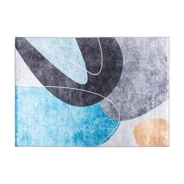 PRINT SHINE csúszásgátlós szőnyeg 160x230 cm, színes