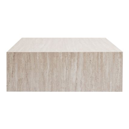 PRIZMA 90x90 cm bézs dohányzóasztal