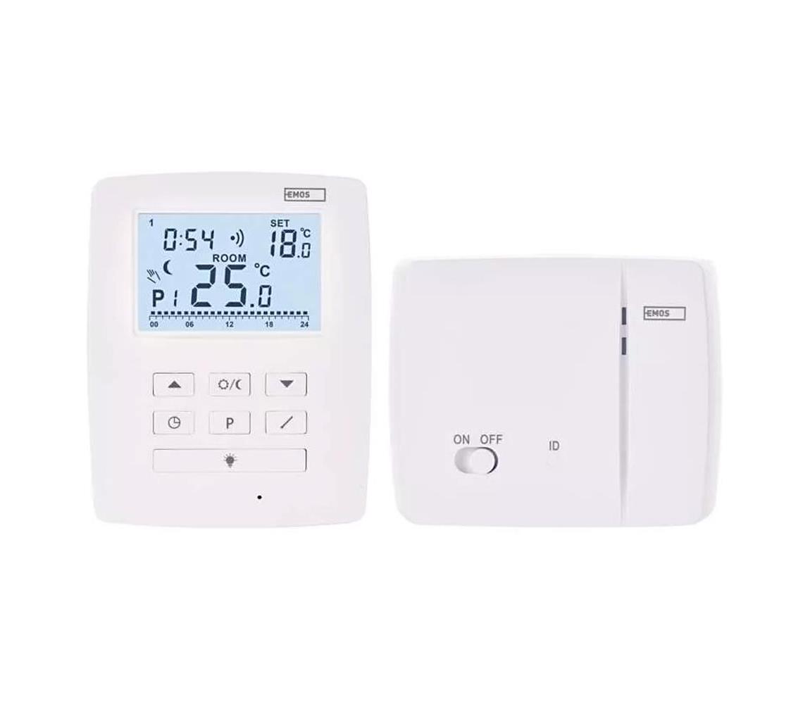 Programozható termosztát 230V+2xAA P5611OT