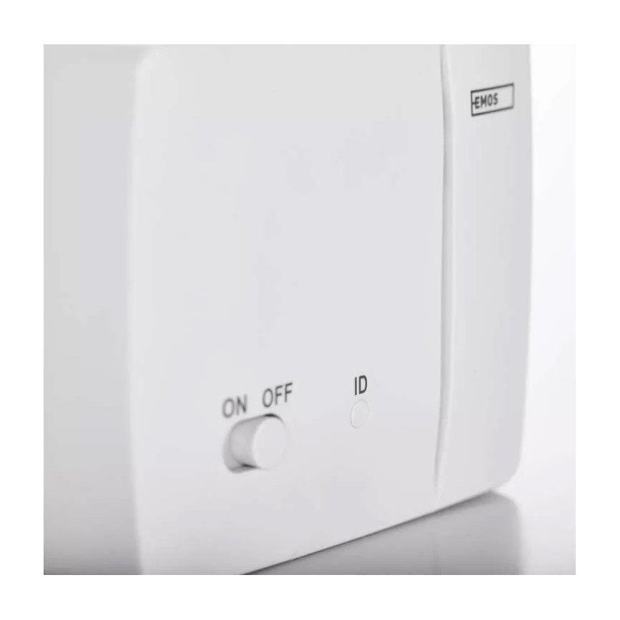 Programozható termosztát 230V+2xAA