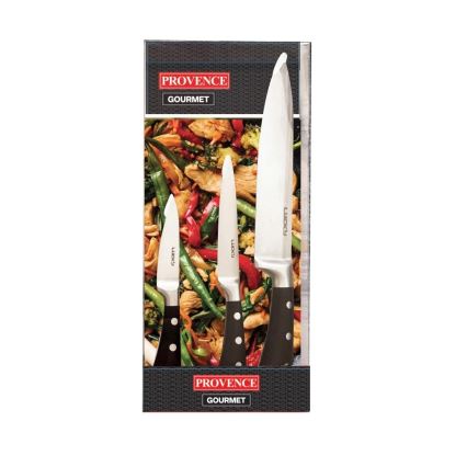 PROVENCE GOURMET 3 részes konyhakés készlet
