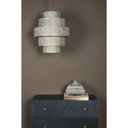 PTMD - NARINDE láncos csillár 1xE27/40W/230V, Ø 40 cm