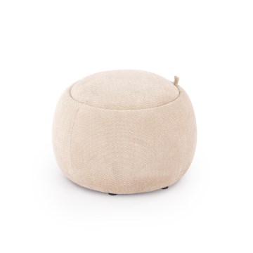 Puff PAKS Ø 50 cm bézs