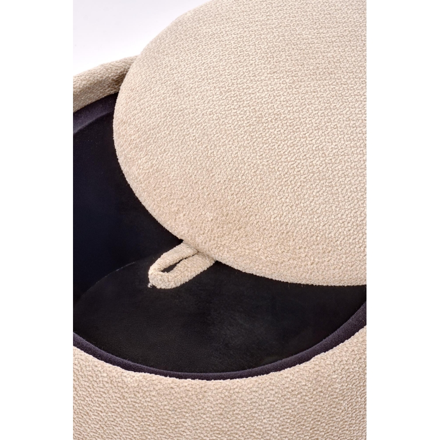 Puff PAKS Ø 50 cm bézs
