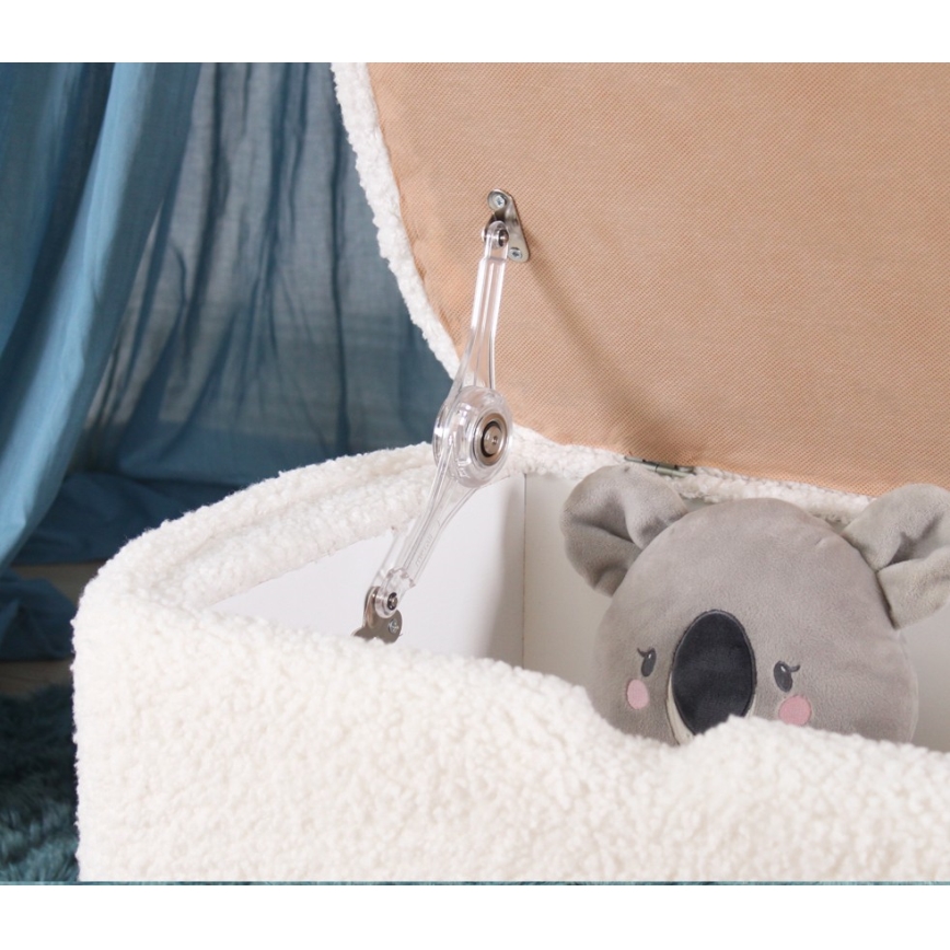 Puff PIXI 37x61 cm fehér