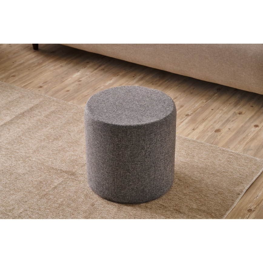 Puff RONDO, átmérő 40 cm, antracit