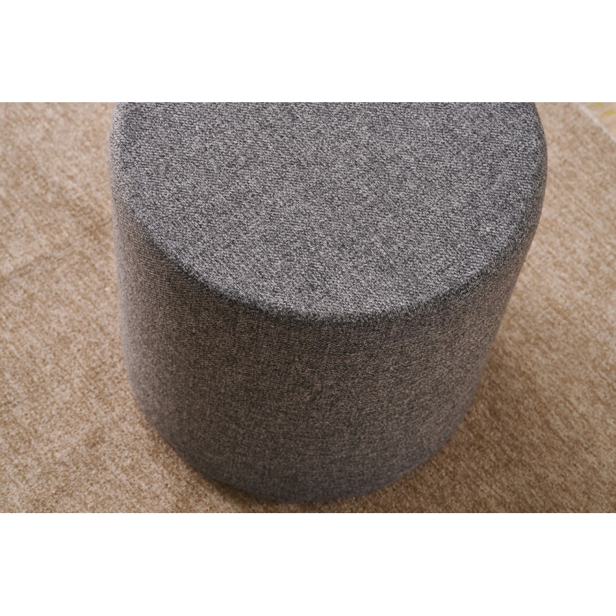 Puff RONDO, átmérő 40 cm, antracit