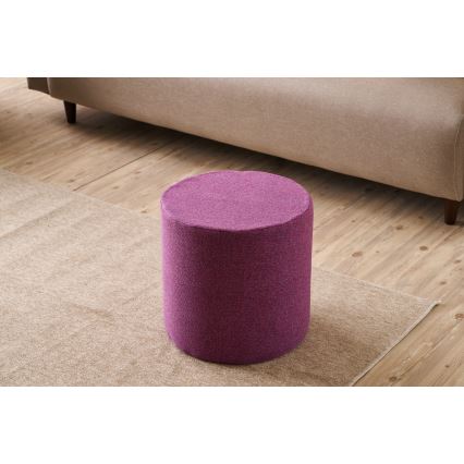 Puff RONDO Ø 40 cm, rózsaszín