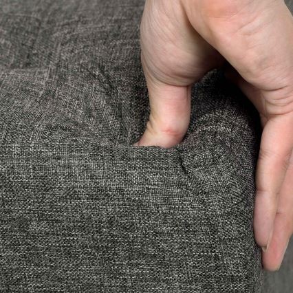 Puff SULTAN 38x40 cm sötétszürke