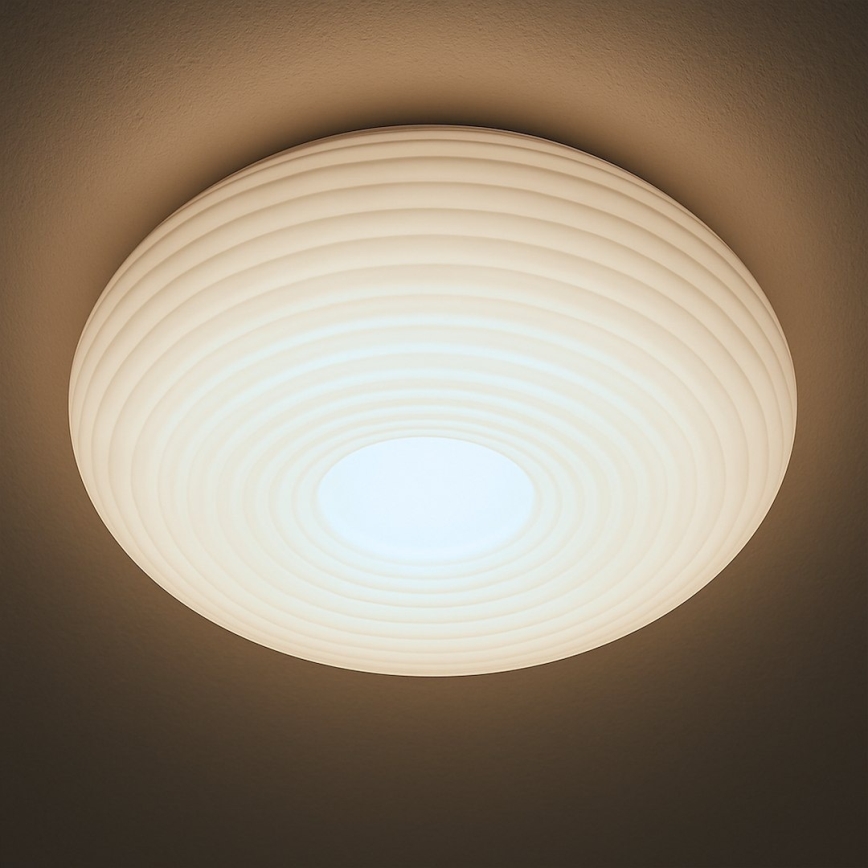 PULSO mennyezeti lámpa 3xE27/15W/230V, átmérő 42 cm, fehér