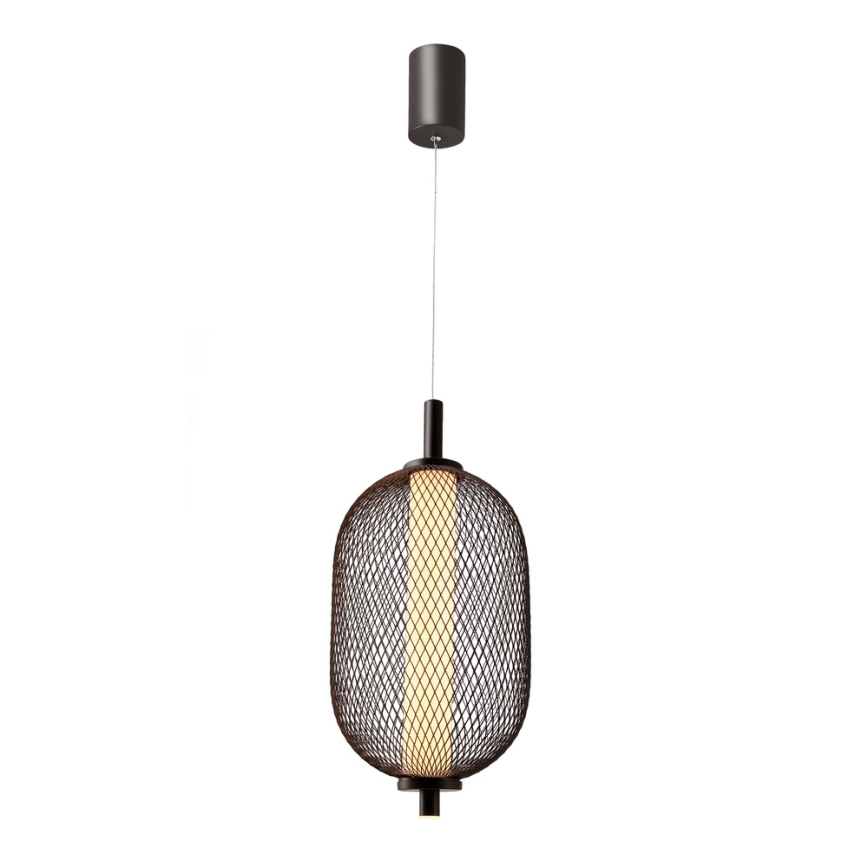 PUMA LED függeszték kábelen, 10W/230V, átmérő 15 cm, fekete