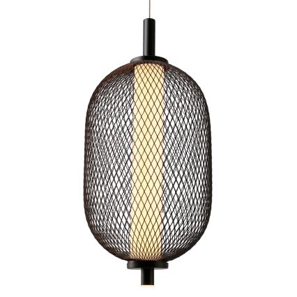 PUMA LED függeszték kábelen, 10W/230V, átmérő 15 cm, fekete