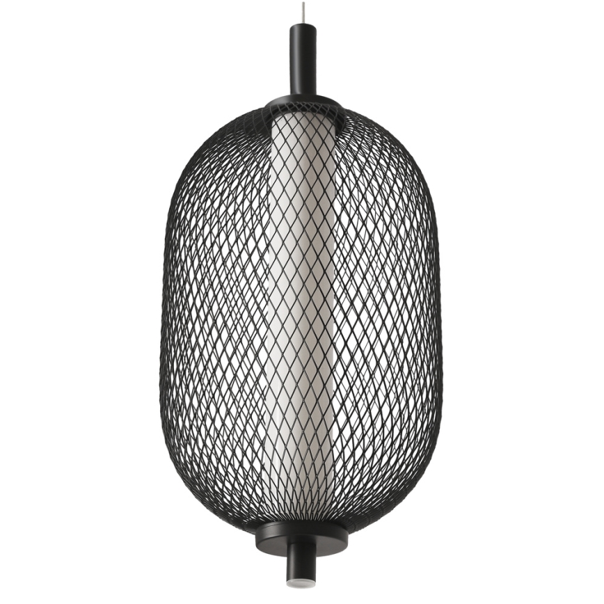 PUMA LED függeszték kábelen, 10W/230V, átmérő 15 cm, fekete